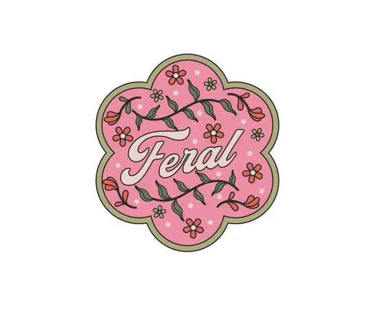 Feral Flower Sticker