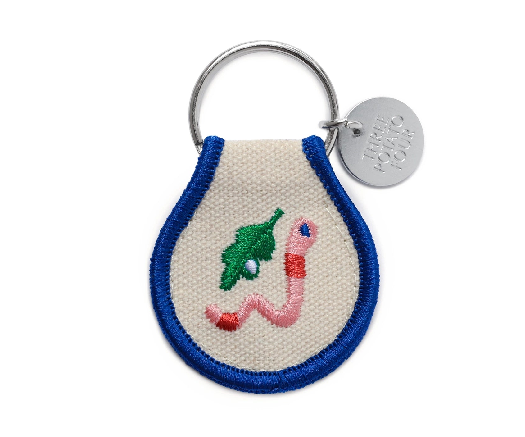 Worm Patch Keychain