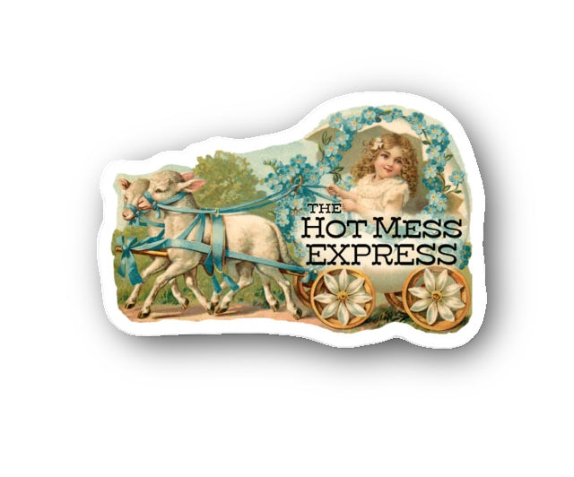 Hot Mess Express Sticker