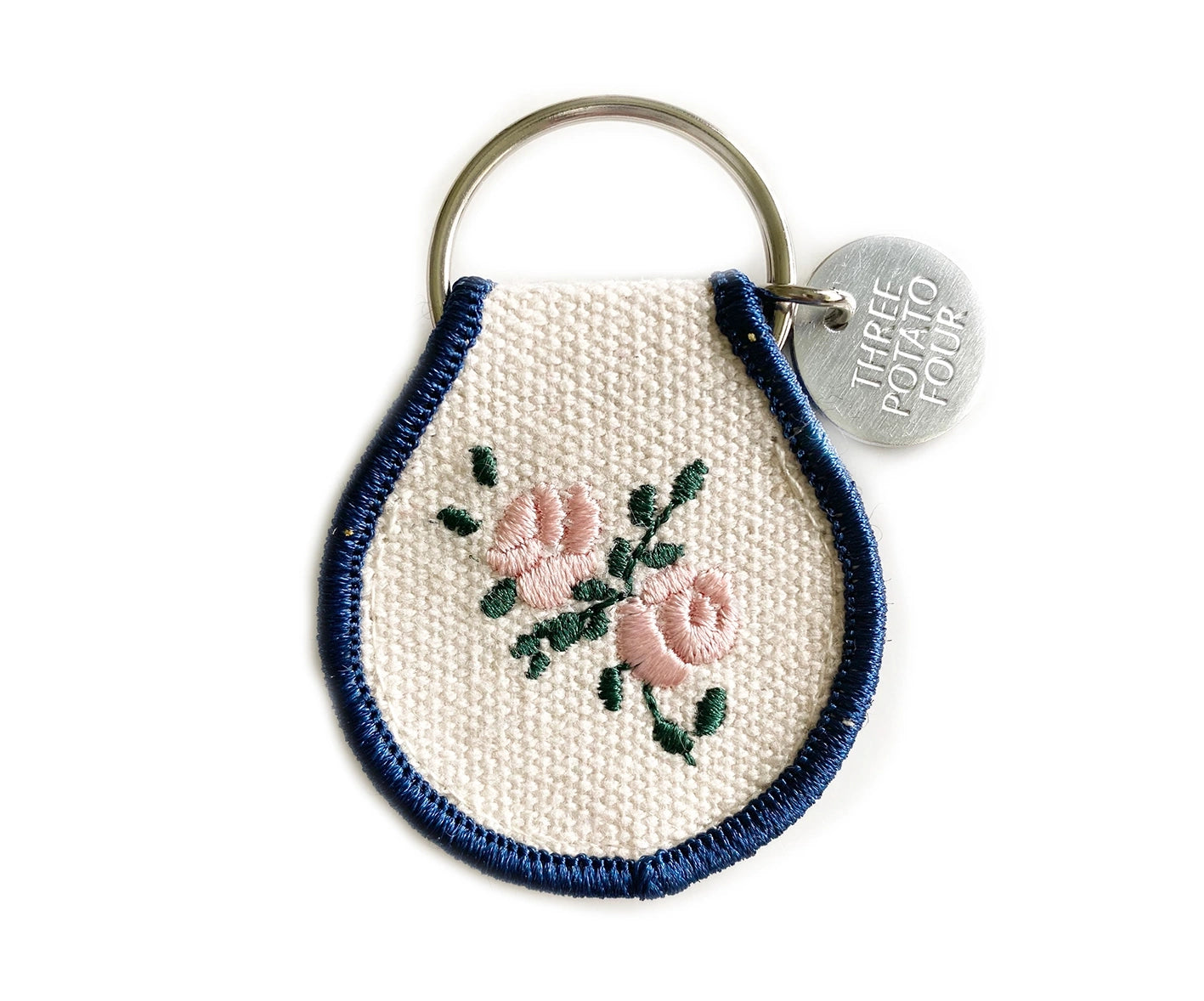 Rose Patch Keychain