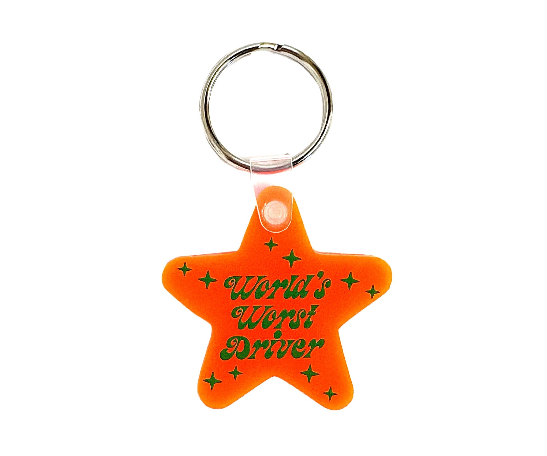 World’s Worst Driver Keychain