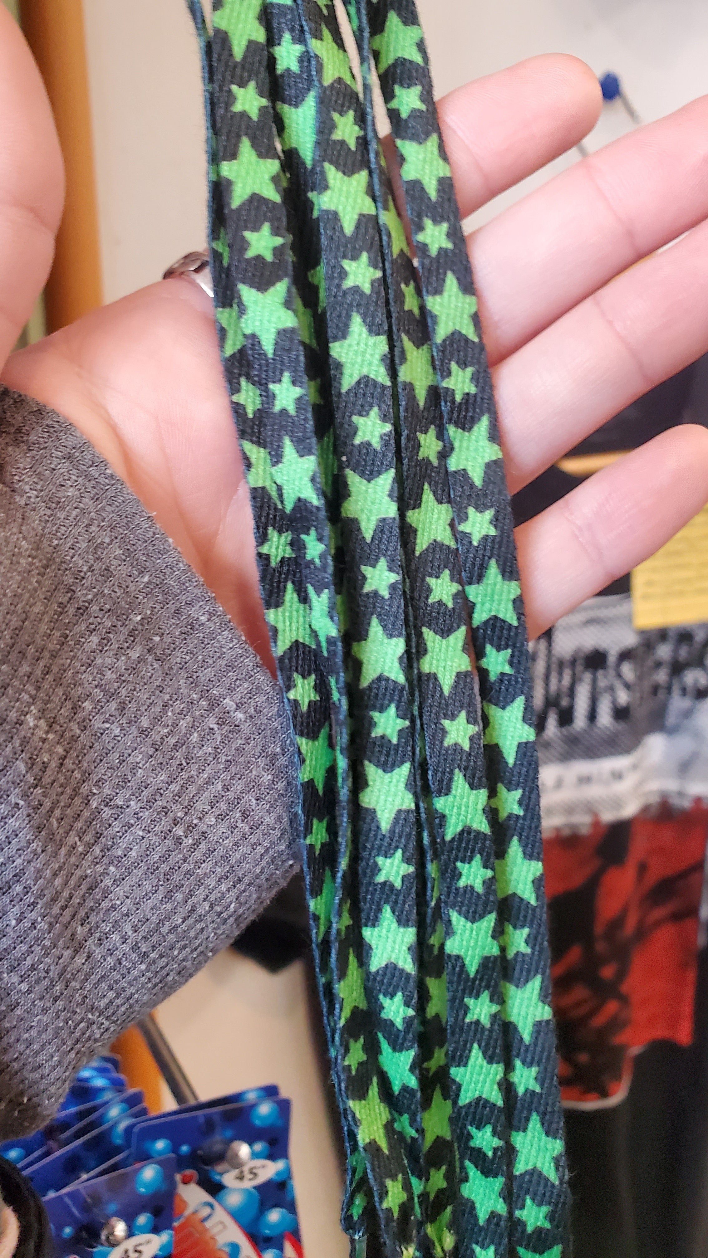 Flat Stars Black/Green