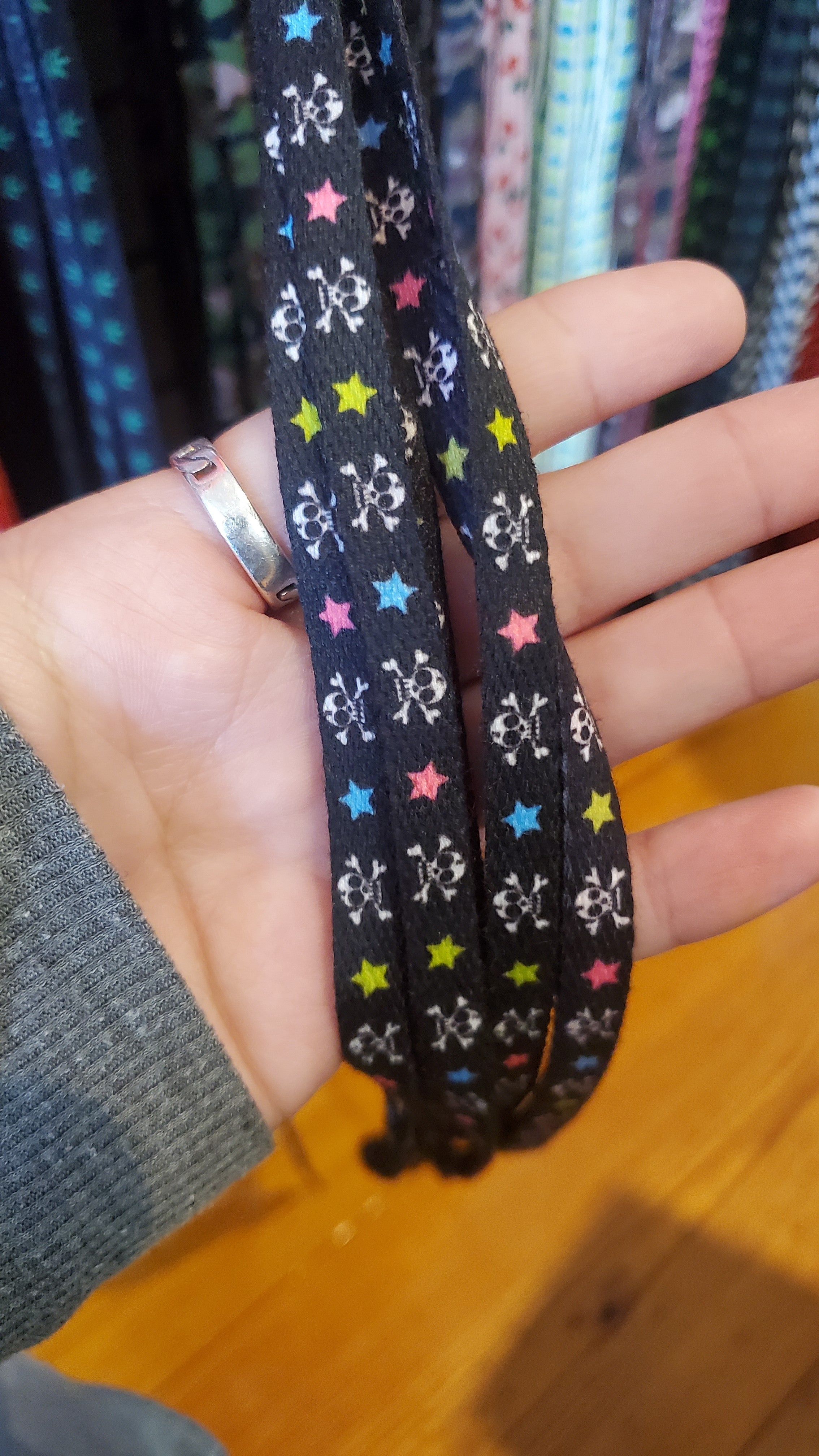 Flat Skulls with Little Stars