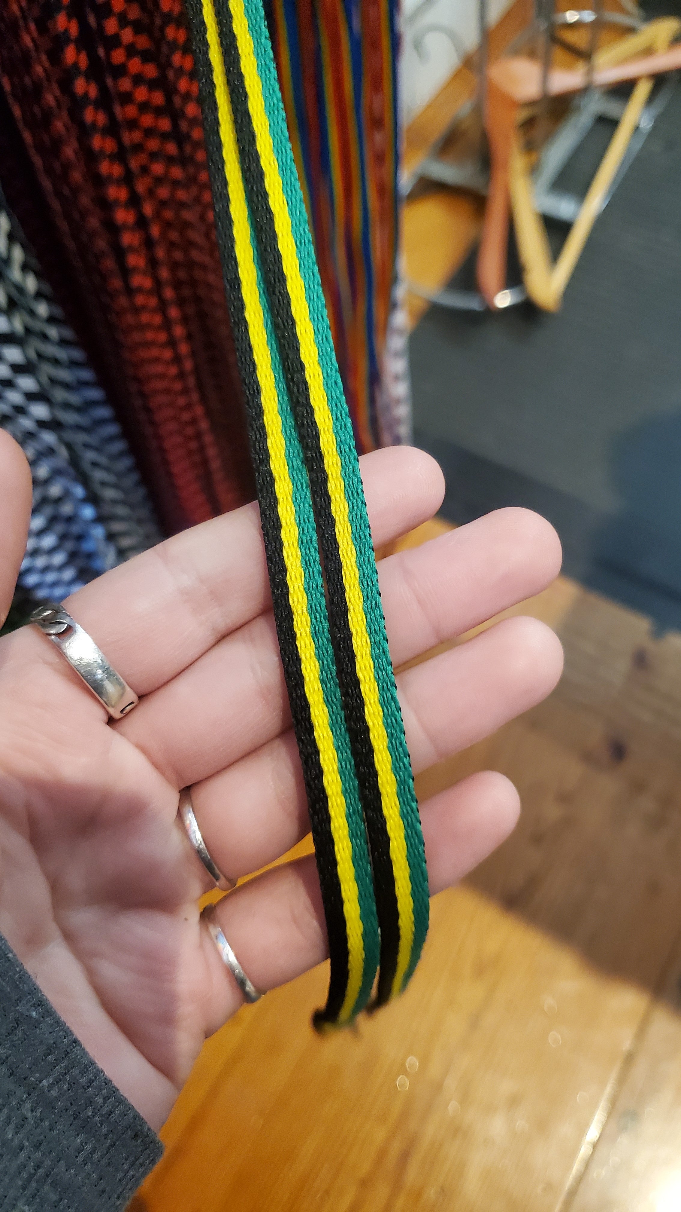 Flat Jamaica Flag Black/Yellow/Green