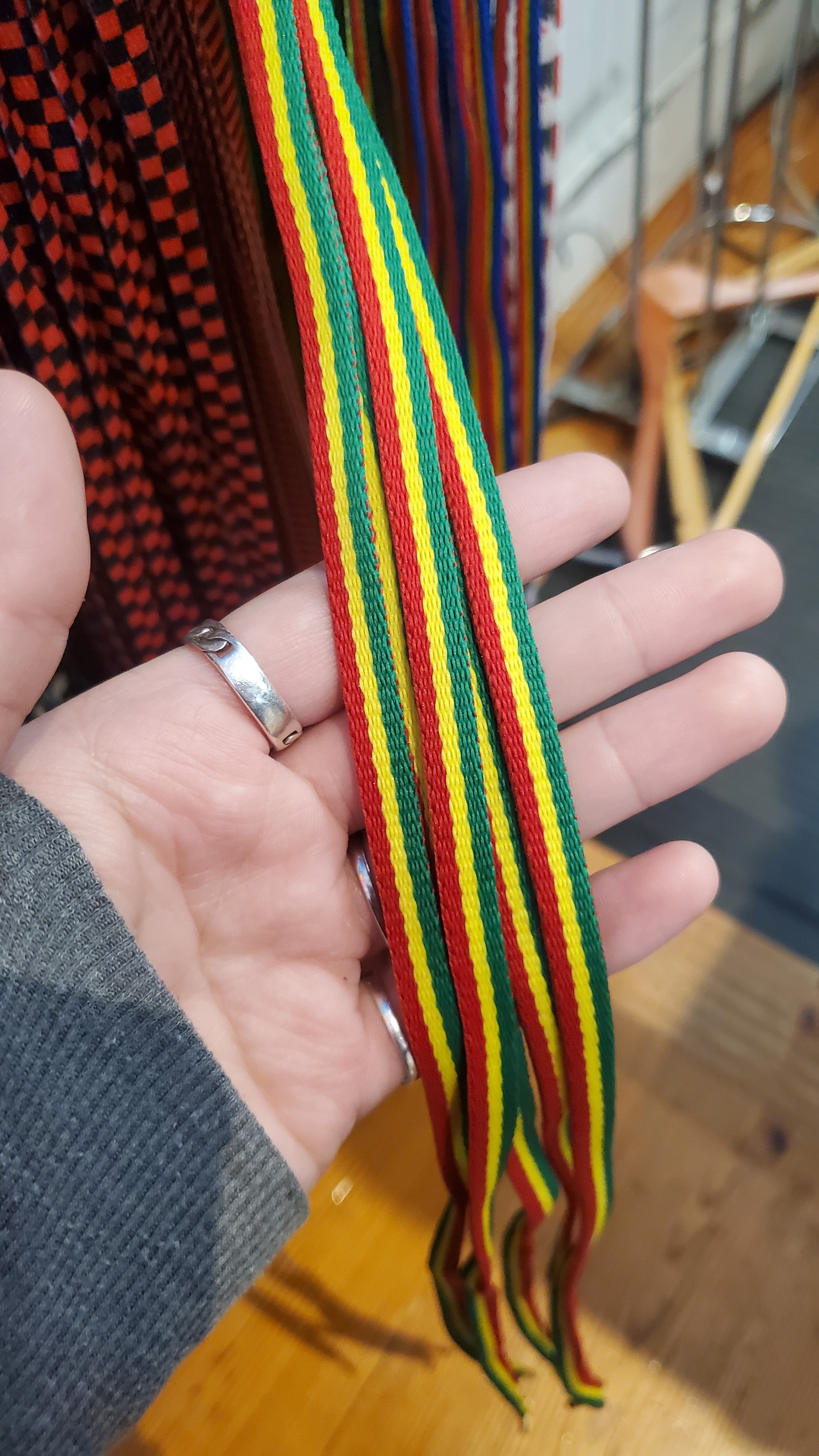 Flat Rasta Red/Yellow/Green