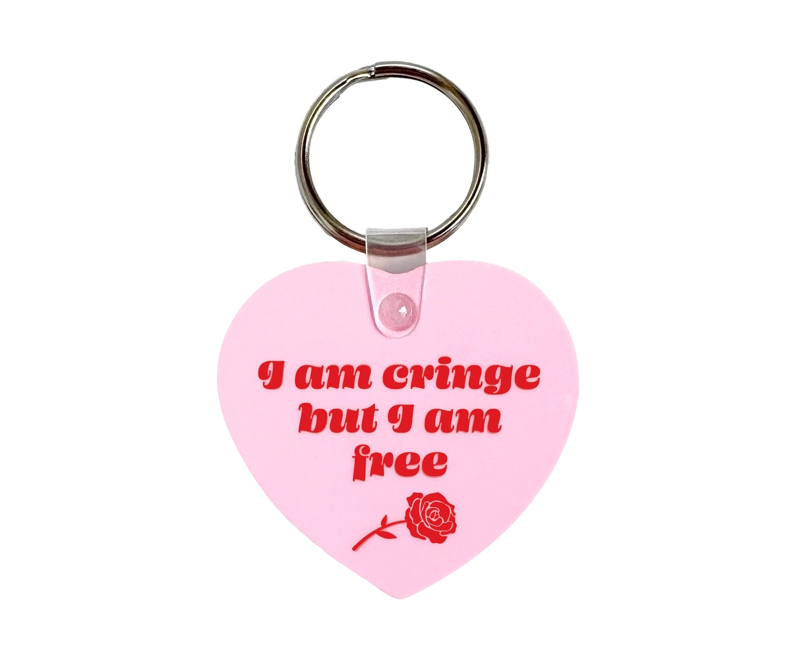 Cringe But Free Keychain