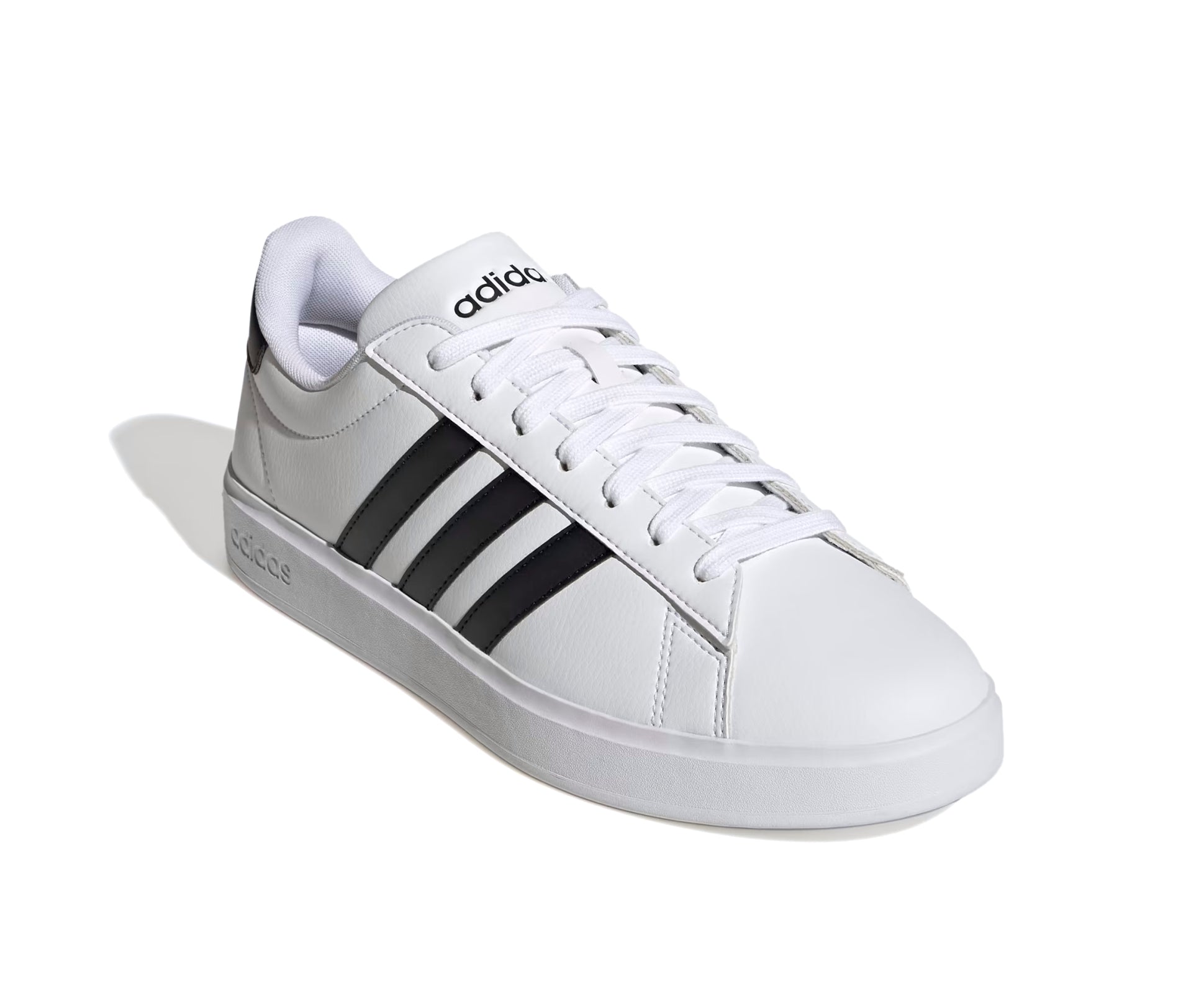 Adidas grand court clearance leather