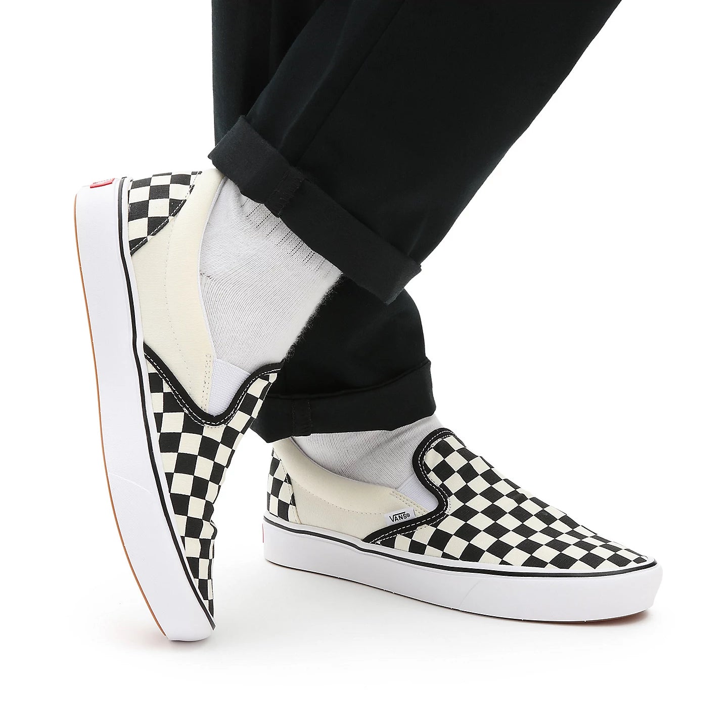 Comfycush Slip-On Checkerboard